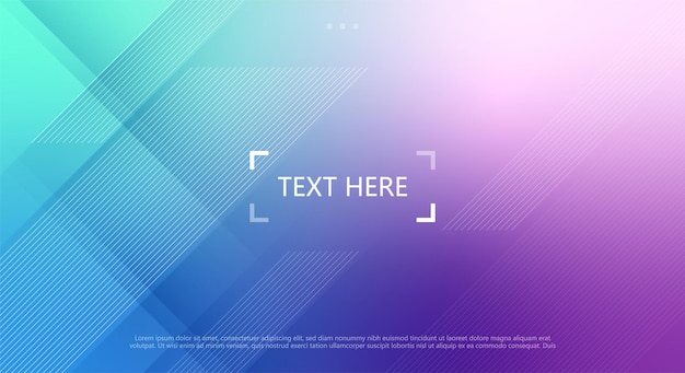 Hình ảnh minh họa vector nền gradient đầy màu sắc trừu tượng
