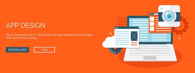 Hình ảnh vector nền phẳng mã hóa lập trình SEO tối ưu hóa công cụ tìm kiếm ứng dụng
