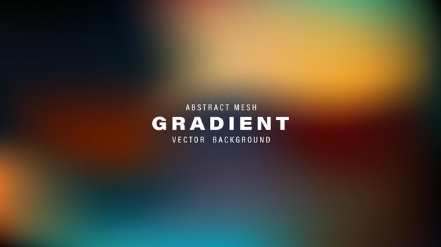 Hình minh họa mẫu thiết kế nền vector Gradient lưới trừu tượng