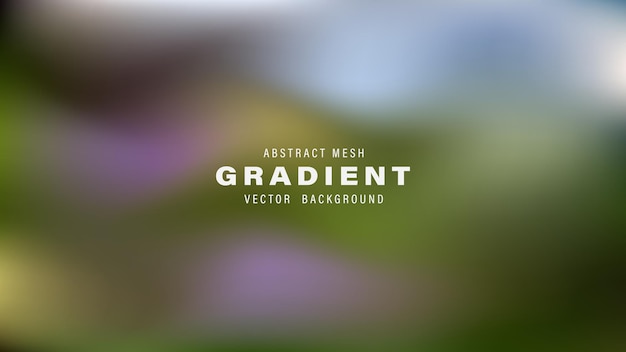 Hình minh họa mẫu thiết kế nền vector Gradient lưới trừu tượng