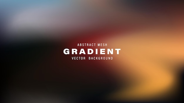 Hình minh họa mẫu thiết kế nền vector Gradient lưới trừu tượng