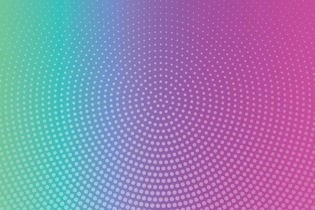 Hình minh họa vector hình nền và giấy dán tường Halftone đầy màu sắc