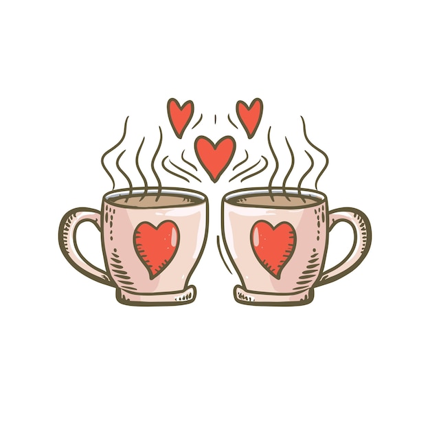 Hình minh họa Vector Nghệ thuật Ngày Valentine