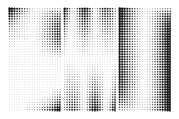 Hình nền chấm halftone gradient trừu tượng, mẫu thiết kế nghệ thuật Pop, họa tiết, ảnh vector