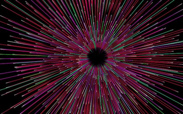 Hình nền hình học tròn trừu tượng Mô hình chuyển động hướng tâm động Starburst