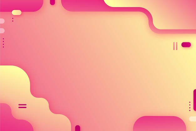 Hình nền trừu tượng Gradient với các hình dạng khác nhau