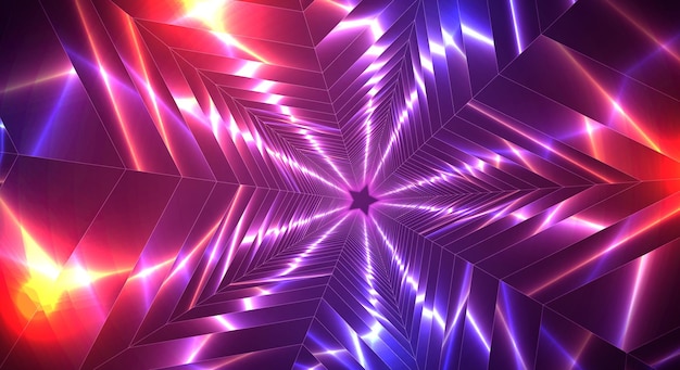 Hình nền vector 3D trừu tượng không gian nhấp nháy đường hầm và lốc xoáy