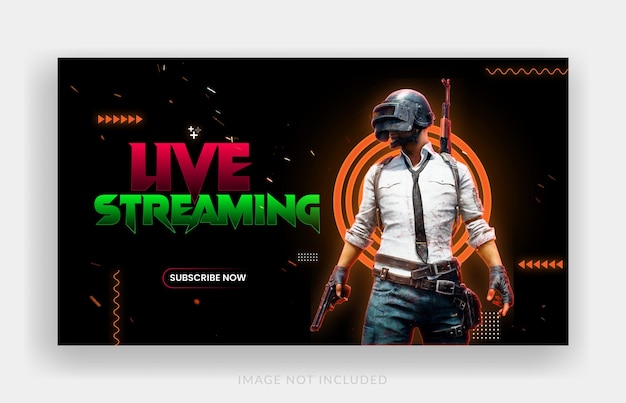 Hình thu nhỏ kênh youtube và thiết kế banner web chủ đề đánh giá trò chơi