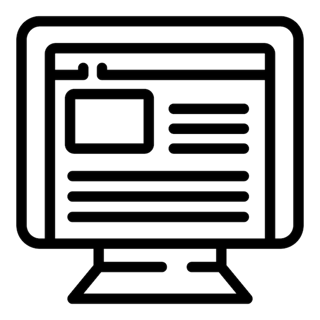 Hình vector đường viền biểu tượng giảm tải công việc trên web Mọi người du lịch Tự do thiên nhiên
