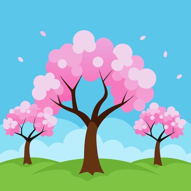 Hoa anh đào sakura tuyệt đẹp vào mùa xuân