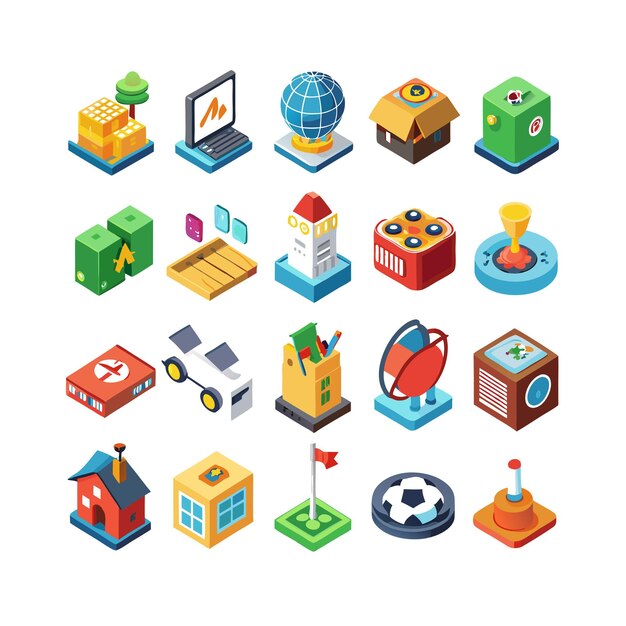 Hobbies and Interests Icon Set Collection for Documents Websites and Mobile Applications