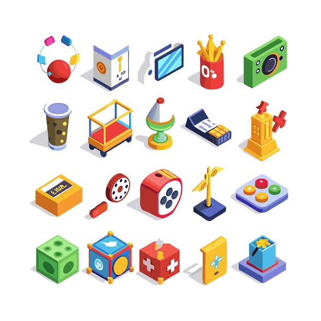 Hobbies and Interests Icon Set Collection for Documents Websites and Mobile Applications
