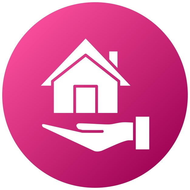 Home Insurance Icon Style