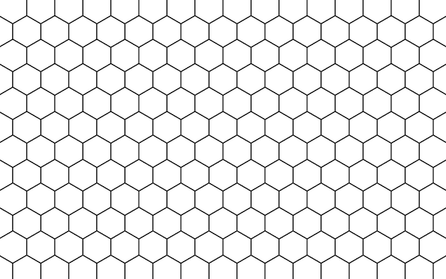 honeycomb grid pattern white hexagonal seamless texture