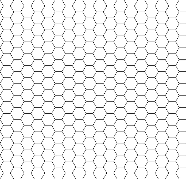 honeycomb pattern black and white hexagon tiles seamless repeatable texture