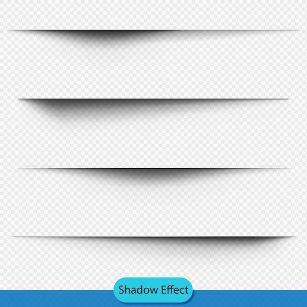 Horizontal Shadows for Separating Content