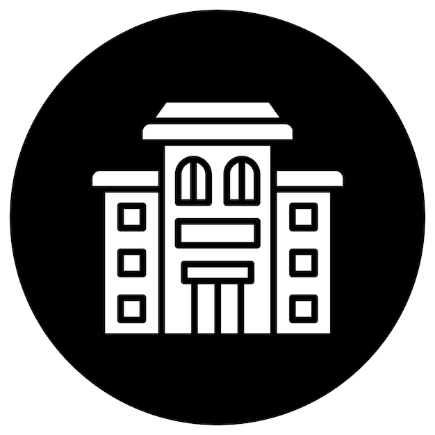 hotel vector icon design illustration