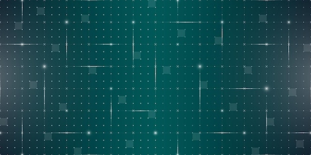Hud interface grid dot array and matrix symbols creating futuristic operating system ui background