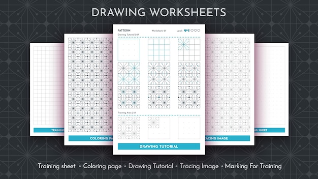 Hướng dẫn vẽ mẫu từng bước: Bài tập hướng dẫn vẽ