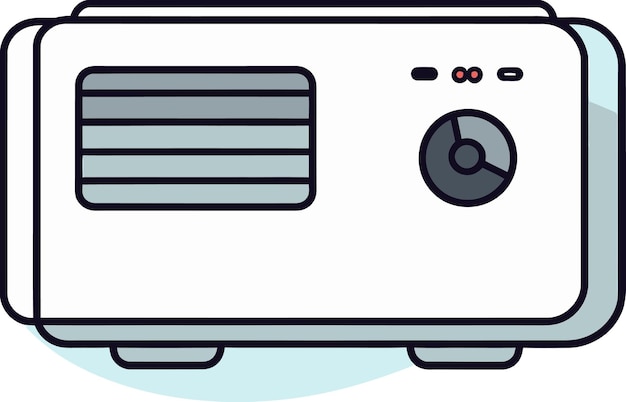 HVAC System Vector Illustration