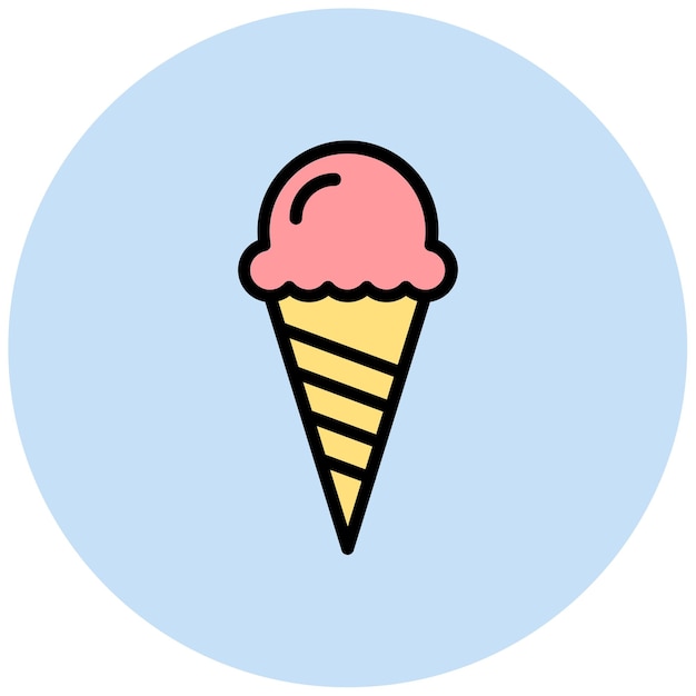 ice cream icon vector image can be used for beach resort