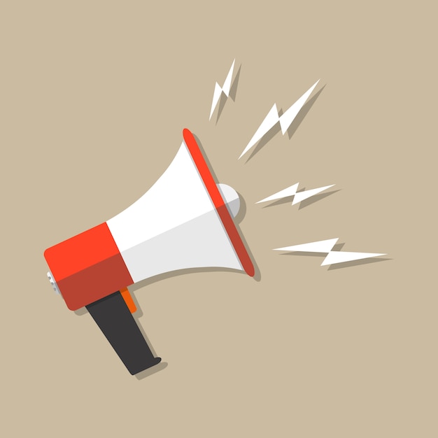 Icon of megaphone
