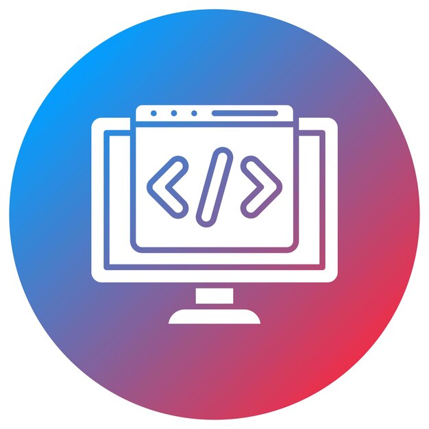 Ide icon vector image Can be used for Computer Science