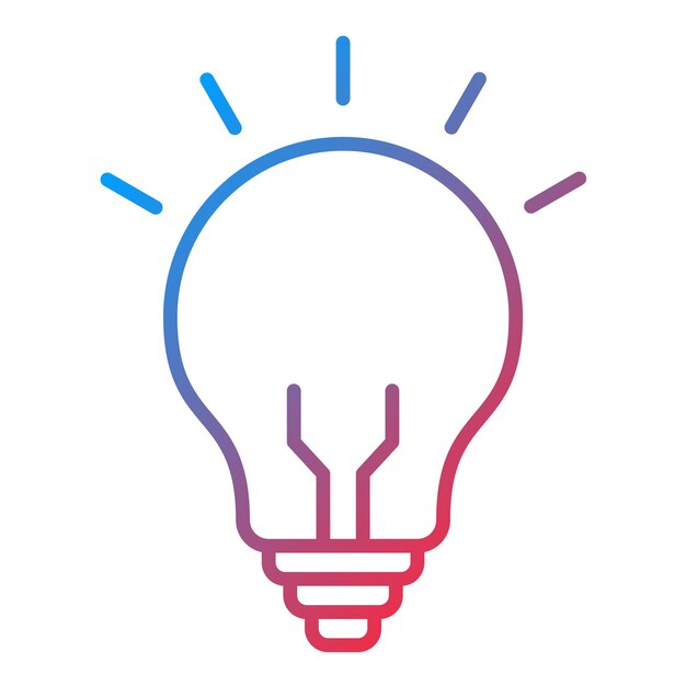 Idea icon vector image Can be used for The Future
