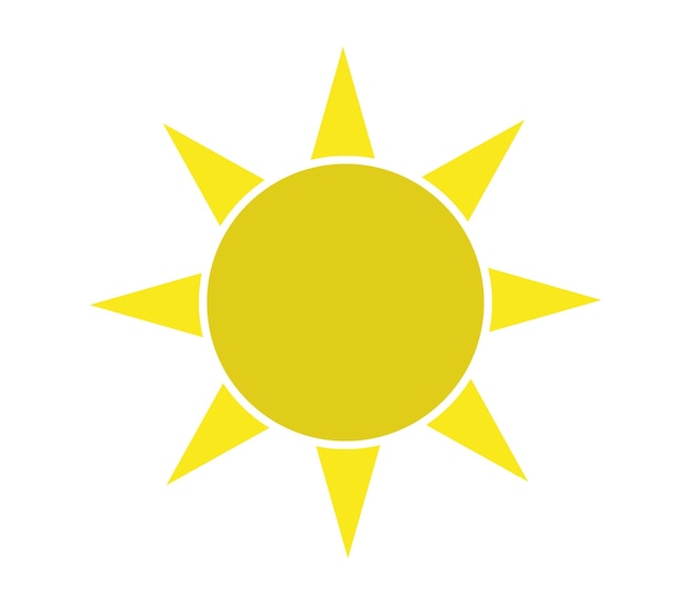 Illustrated sun