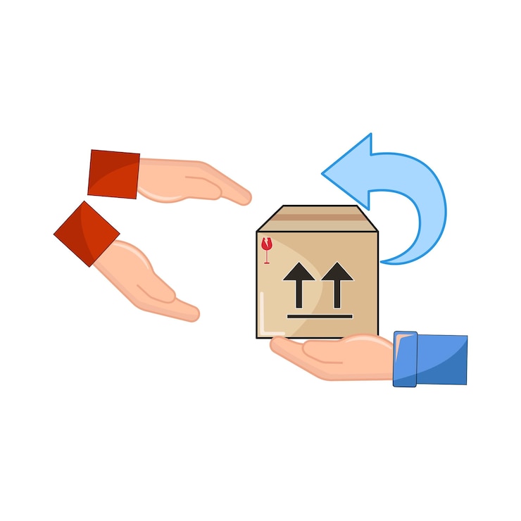 Vector illustration of delivery