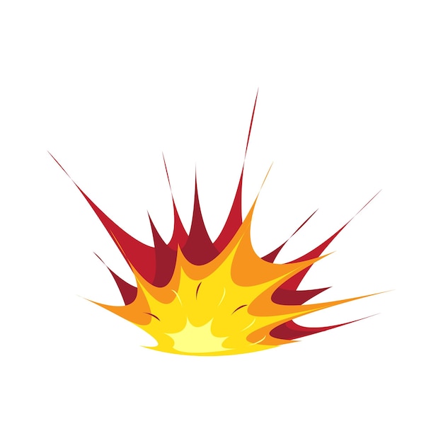 Illustration of explosion