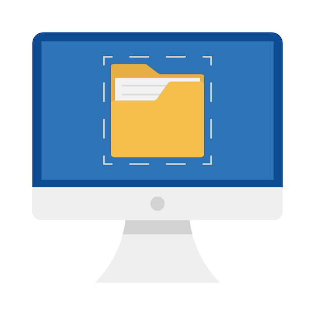 illustration of folder