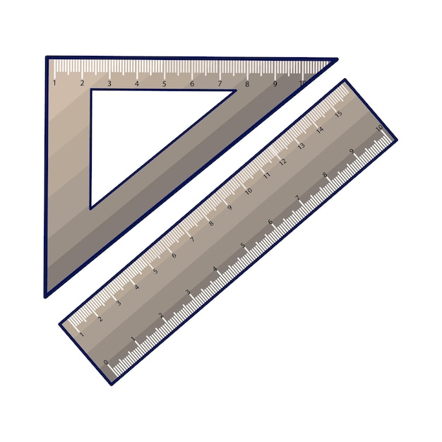 Illustration of ruler
