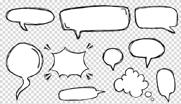Illustration of spaces for text input
