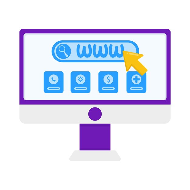 Illustration of web