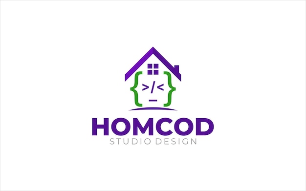 Illustration vector graphic of a coding programmer Coder Company logo design template