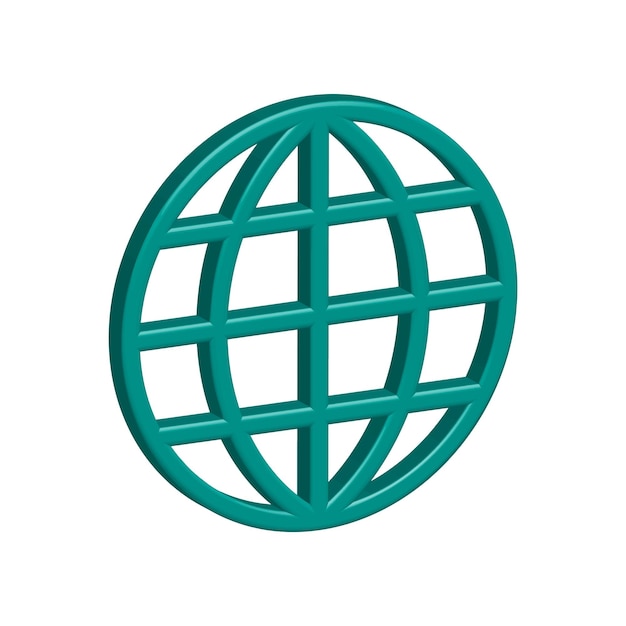 illustration vector graphic of globe icon template