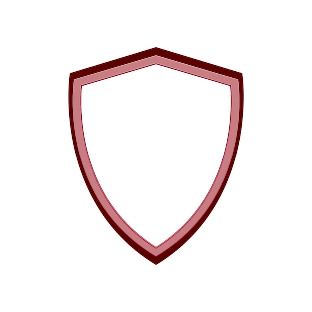 illustration vector graphic of shield icon template