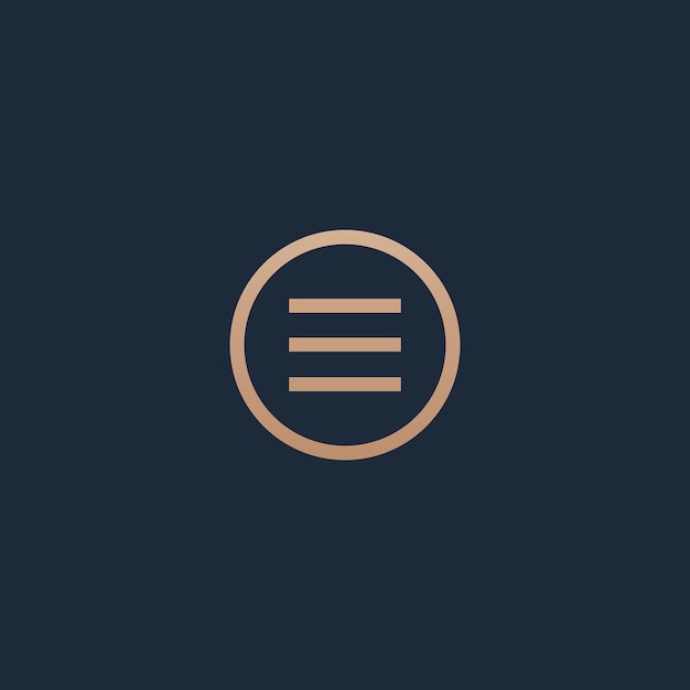 Illustrations of comparison symbols used for logo design vector branding company business and
