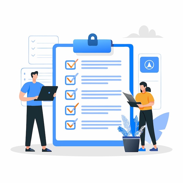 Illustrative Concept of Exam Preparations and Study Materials