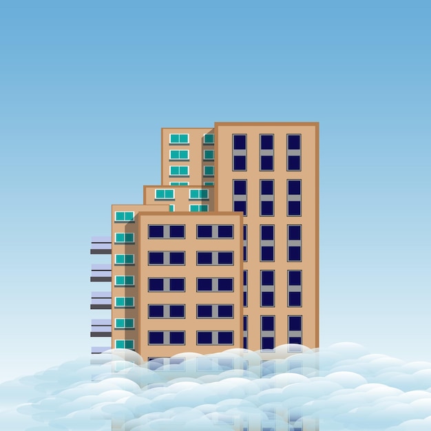 iluustration of cityscape posters