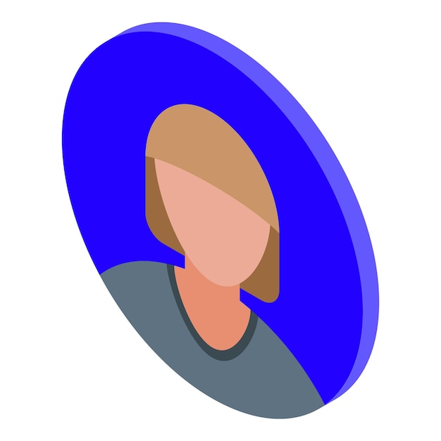 incognito avatar icon isometric vector user face person anonymity