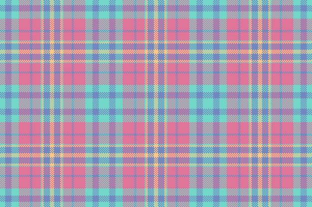 independence day check seamless pattern line vector plaid texture sale tartan background fabric textile in pink and blue colors