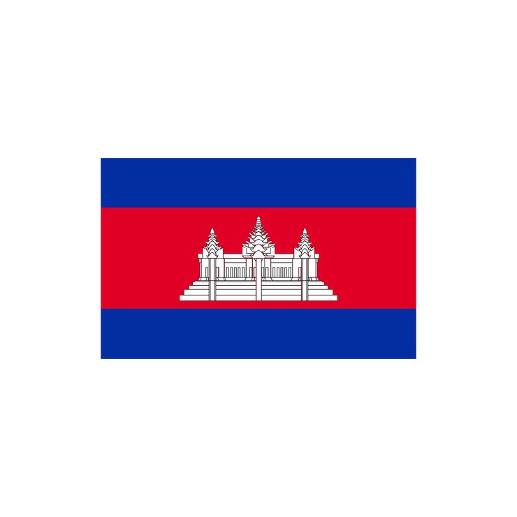 Vector independence day of cambodia cambodia flag illustration vol 02
