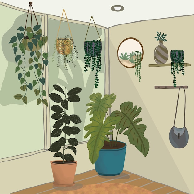 Indoor gardening for small house