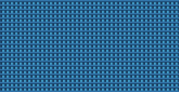 Industrial panoramic blue background, many intersecting lines - Vector illustration