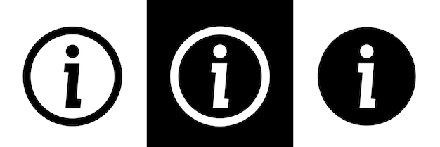 Info sign over transparent illustration