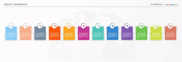 Infographic design 9 options or process and finance icons
