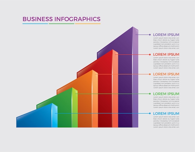 Infographic design and marketing. Business concept with 6 options, steps or processes. 