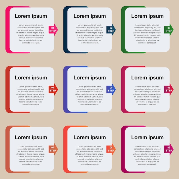 Infographic element template design. Vector illustration.